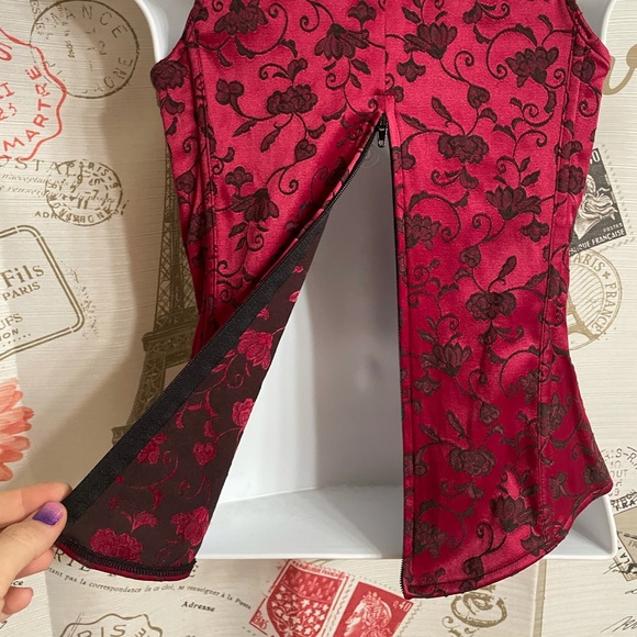 Victoria Secret Red and Black Bustier - Picture 7 of 11